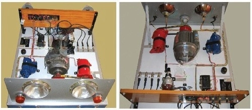 MOCK LAYOUT OF CAR WIRING CONVENTIONAL TYPE - Electrical Trainer Kit