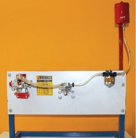 FUEL SUPPLY SYSTEM OF A PETROL ENGINE - Electrical Trainer Kit by Lovosis Technology