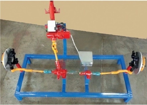 ELECTRICAL POWER STEERING SYSTEM ACTUAL WORKING - Electrical Trainer Kit by Lovosis Technology