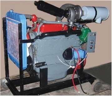 4 STROKE 6 CYLINDER DIESEL ENGINE - Electrical Trainer Kit by Lovosis Technology