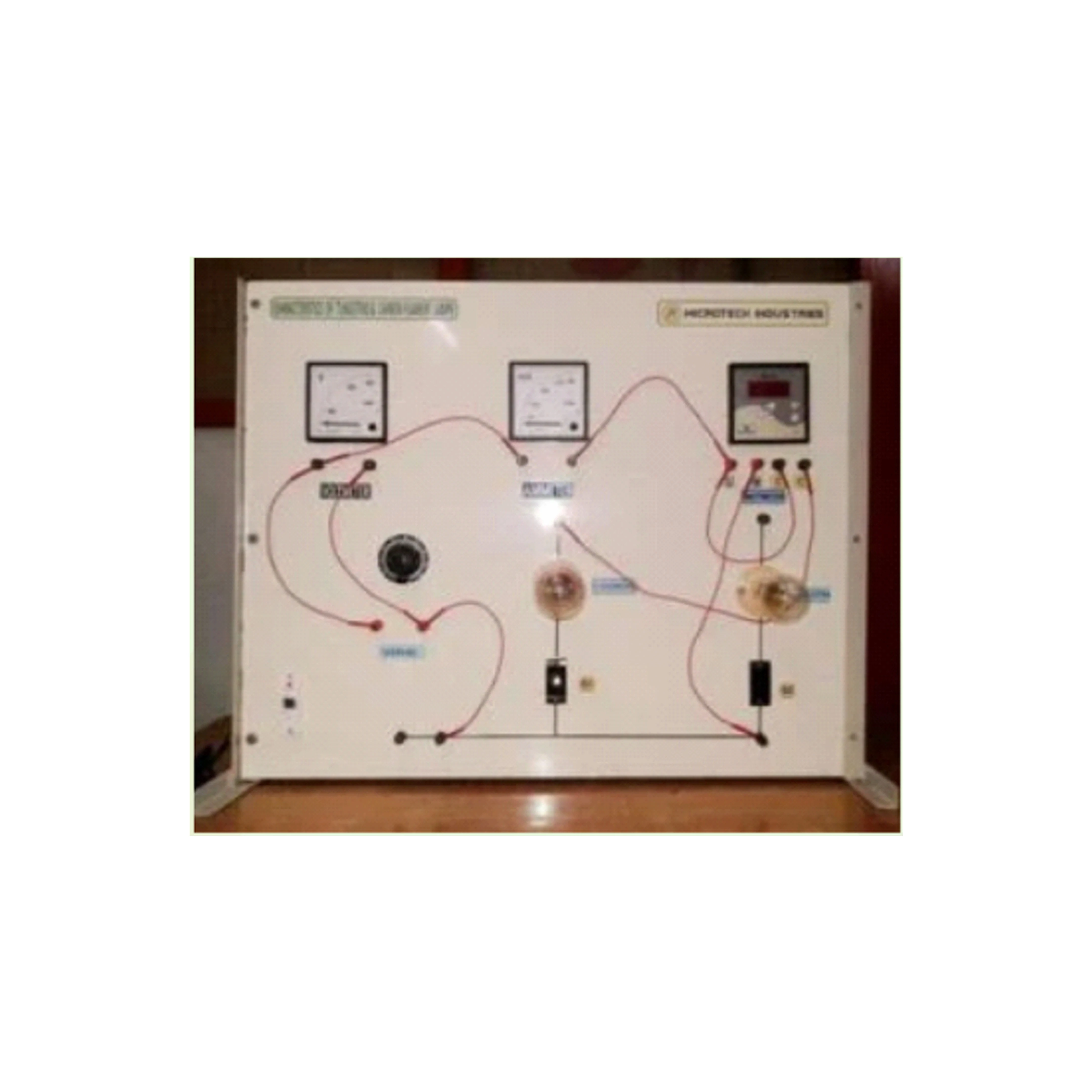 LAMP RESISTANCE MEASUREMENT TRAINER - Electrical Trainer Kit by Lovosis Technology