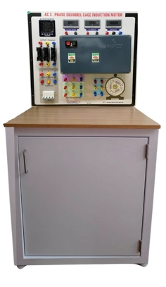 AC SQUIRREL CAGE MOTOR - Electrical Trainer Kit by Lovosis Technology