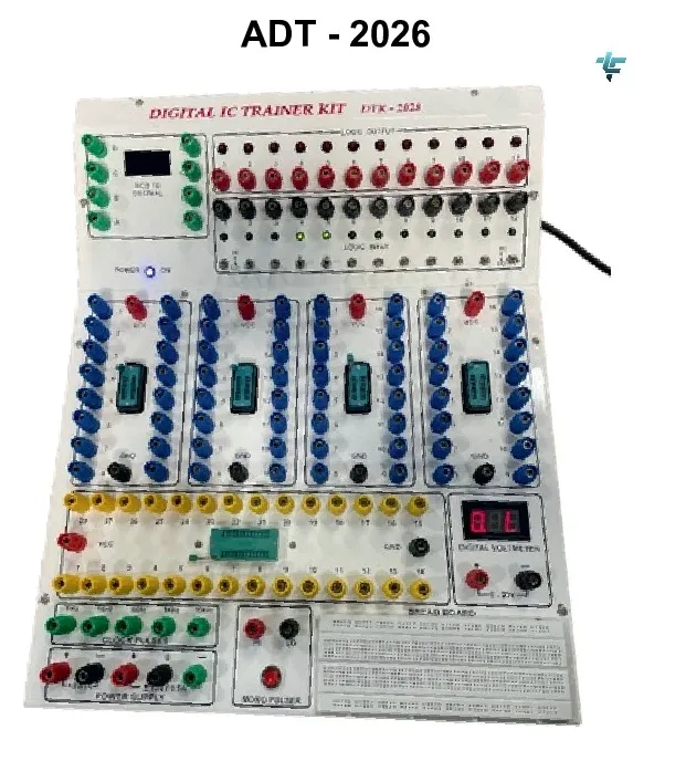 DIGITAL-IC-TRAINER-ADT-2026 - Electrical Trainer Kit by Lovosis Technology