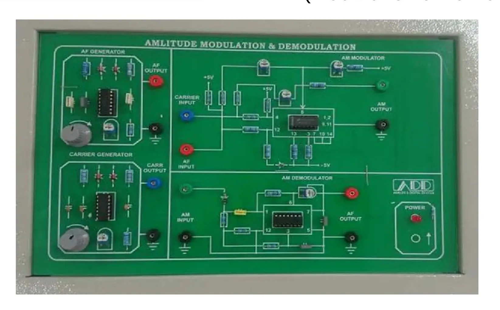 AM TRAINER KIT - Electrical Trainer Kit by Lovosis Technology
