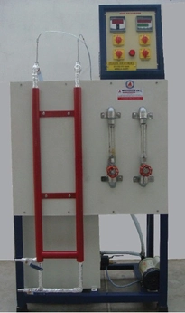 Concentric tube heat exchanger - Electrical Trainer Kit by Lovosis Technology