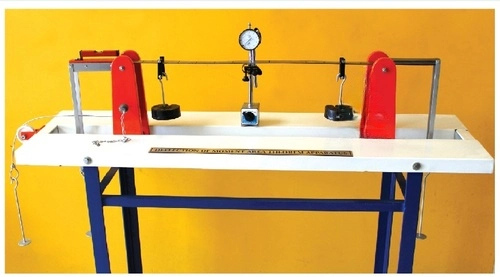 Elastic properties of deflected beam apparatus - Electrical Trainer Kit by Lovosis Technology