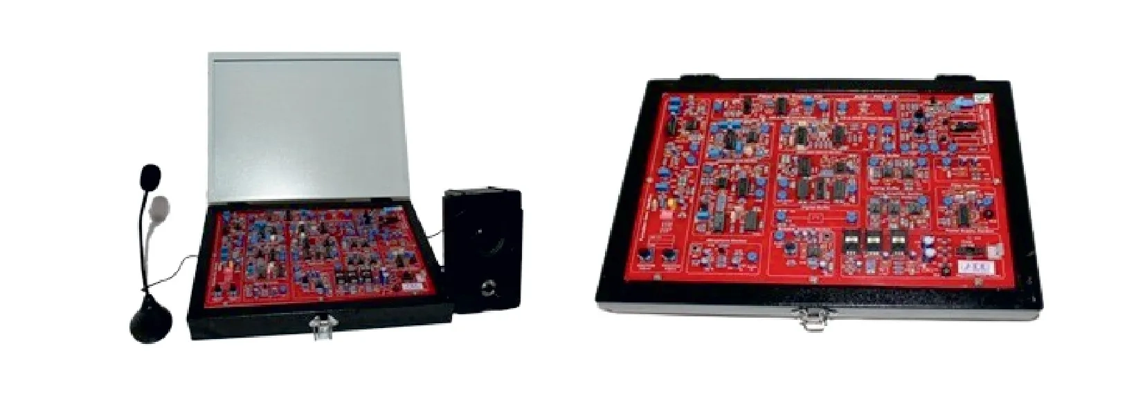 FIBER OPTIC COMMUNICATION TRAINER KIT - Electrical Trainer Kit by Lovosis Technology