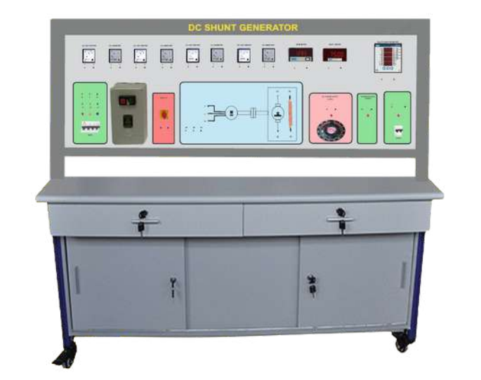 DC SHUNT GENERATOR - Electrical Trainer Kit by Lovosis Technology